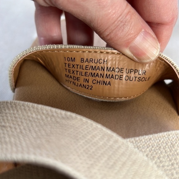 New! XOXO Baruch slide on flat strap sandals size 10 - Picture 10 of 12